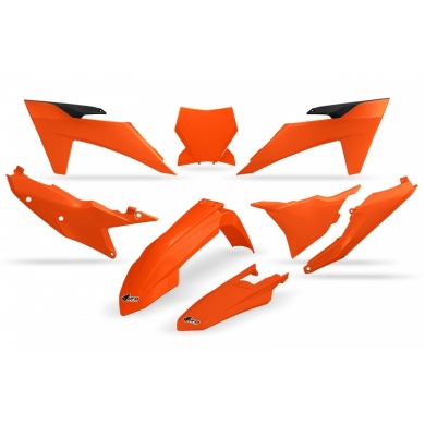 Ufo Plastik  Kit KTM SX- SXF orange flou 2023-