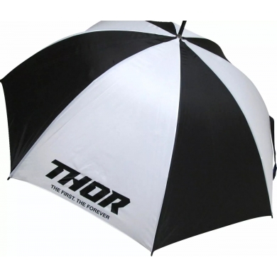 THOR Regenschirm RACE Black White