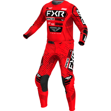 FXR Podium Jugend Kinder MX Combo RED/BLACK