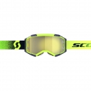 Scott Fury MX / MTB Brille gelb/blau/gelb chrom works