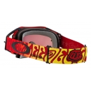 OAKLEY Airbrake MX Brille - TLD Trippy Red Prizm MX Torch Glas