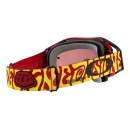 OAKLEY Airbrake MX Brille - TLD Trippy Red Prizm MX Torch Glas