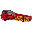 OAKLEY Airbrake MX Brille - TLD Trippy Red Prizm MX Torch Glas