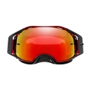 OAKLEY Airbrake MX Brille - TLD Trippy Red Prizm MX Torch Glas