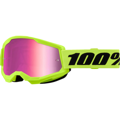 100% Strata Gen. 2 NEON YEL MR PK