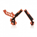 Acerbis Rahmenprotektor X-GRIP KTM orange98-schwarz
