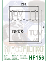 Hiflo Filtro Ölfilter für KTM PATRONE HF156