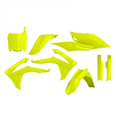 Acerbis Plastik Full Kit Honda gelb-fluo / 6-teilig CRF 250 14-17 + CRF450 13-16