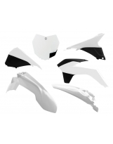 Racetech Plastikkit für KTM SXF 13-15 Weiß 6tlg + Airboxabdeckung