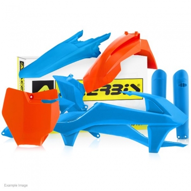 Acerbis Plastik Full Kit KTM SX/SX-F  orange-blau / 7-teilig