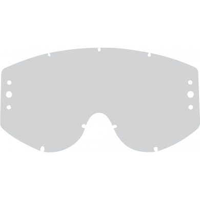 100% Ersatzglas + Roll Off 100% Goggles Clear Polywel