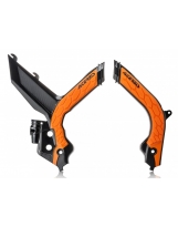 Acerbis Rahmenschutz X-GRIP für KTM 2019- schwarz-orange