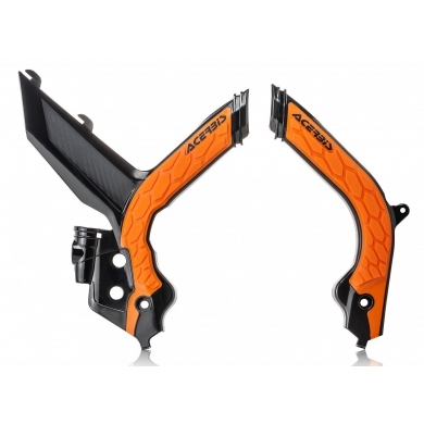 Acerbis Rahmenschutz X-GRIP KTM schwarz-orange