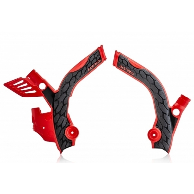 Acerbis Rahmenschutz X-Grip Beta rot-schwarz