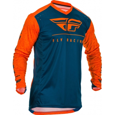 Fly Racing Hemd Lite orange-navy