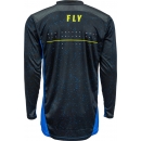Fly Racing Hemd Lite blau-schwarz-hi-vis