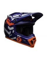 BELL MX-9 Mips Helmet Seven Equalizer Blue/Pink/White
