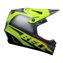 BELL Moto-9 Youth Mips Helm Glory Green/Black/Infrared