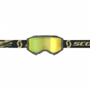 Scott Fury MX / MTB Brille SCOTT Fury camo kaki / yellow chrome works
